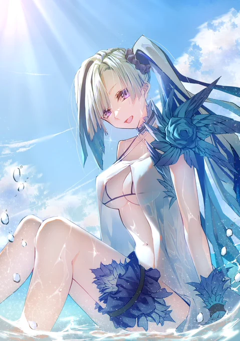 ご依頼ありがとうございました! 水着ブリュンヒルデ