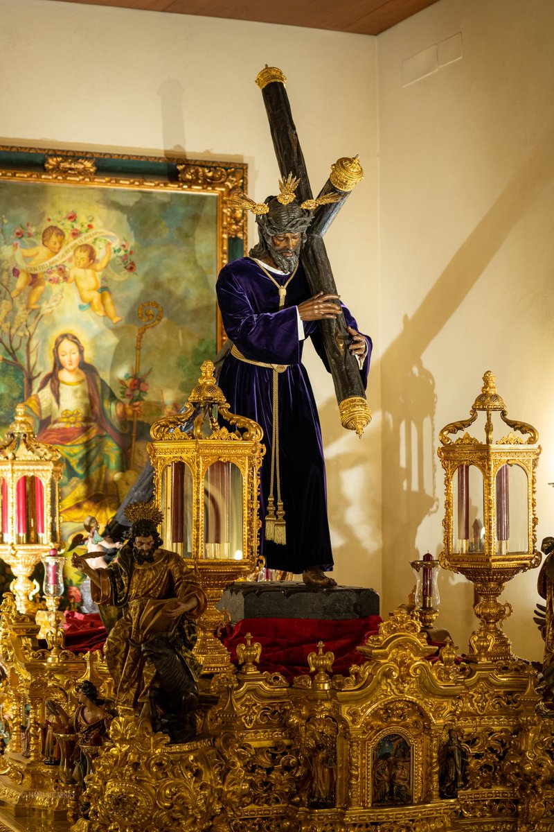 elllamadorcsr's tweet image. El Señor de la Salud saldrá este año con una túnica lisa @Hdad_LosGitanos