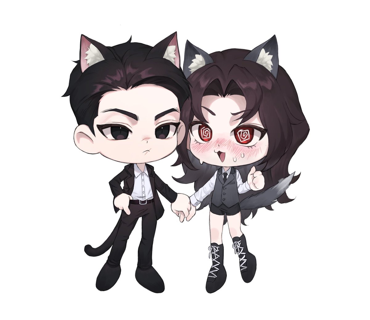 기명이와 트친 sd에욥
저도 요즘 외지주 보는중