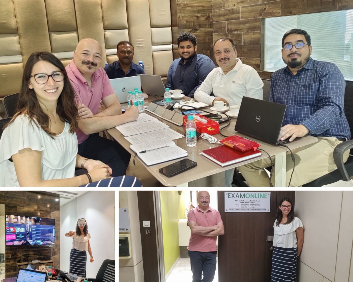 Productive meeting in Mumbai! Discussed future assessment tech with our global partner Selexi, VR, remote proctoring, &amp; latest advancements in assessment technology. Great exchange of ideas. #AssessmentTech #ExamOnline #Selexi