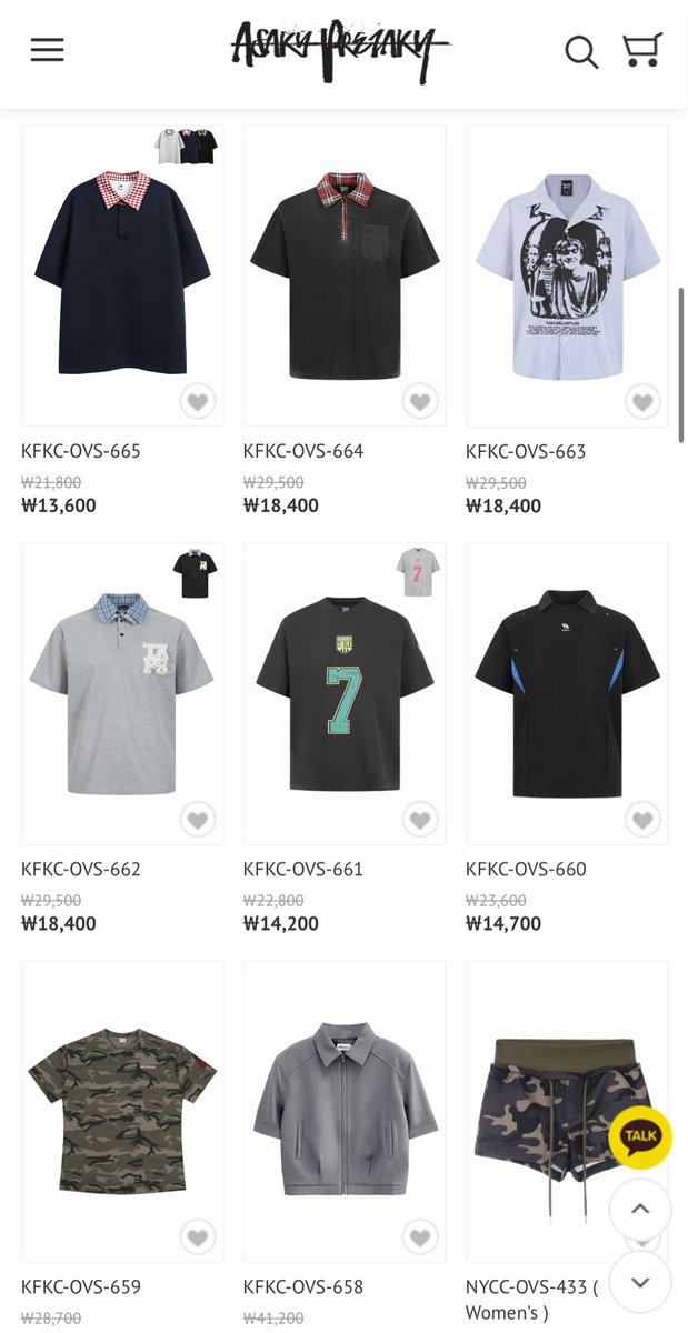 오늘의 신상품
지금 아사키에서
조기 품절 전 이용해보세요.

m.asaky-prezaky.com/product/list_t…