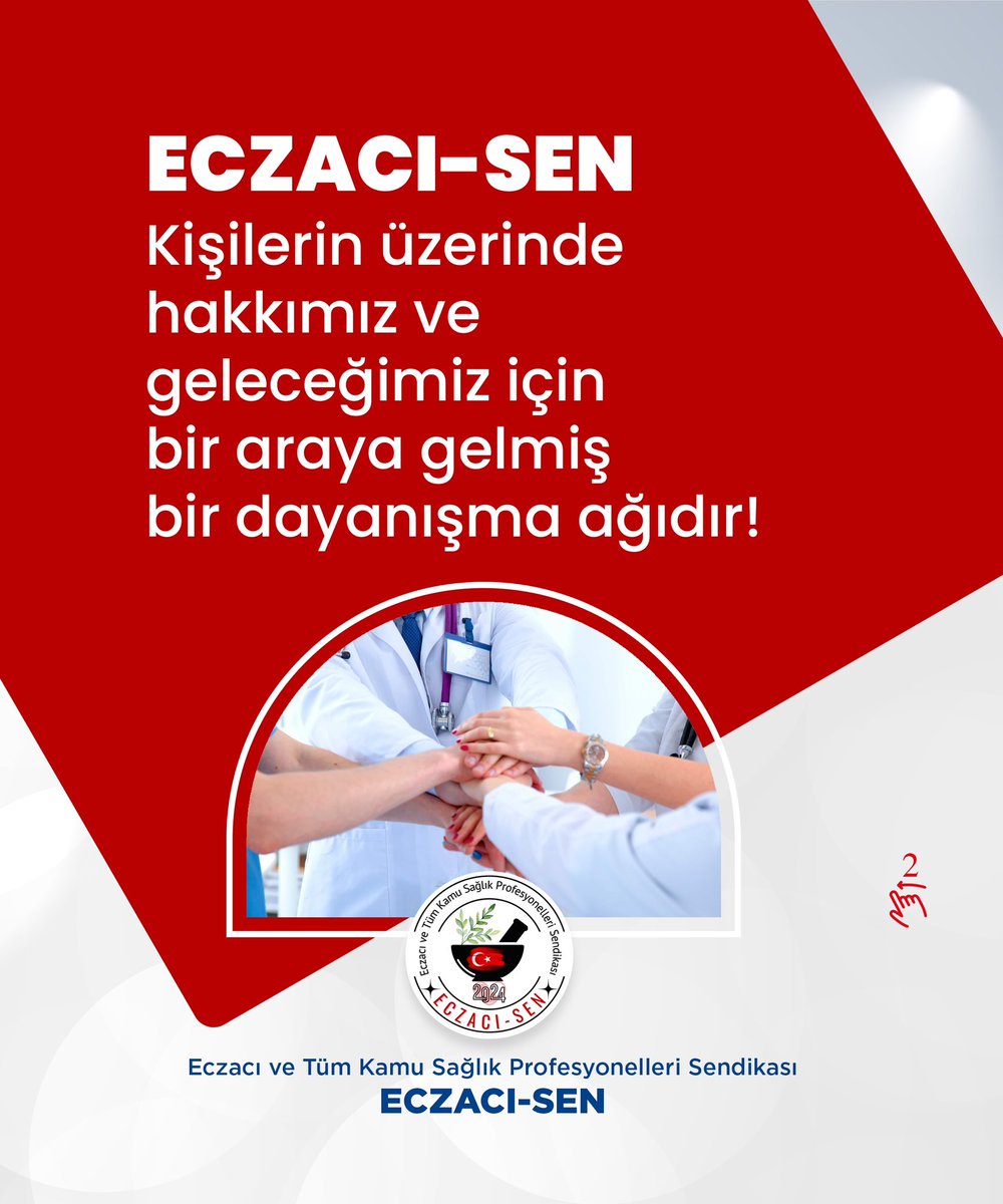ECZACISEN2024's tweet photo. 👍 Eczacı Sen, kişilerin üzerinde, hakkımız ve geleceğimiz için bir araya gelmiş bir dayanışma ağıdır.
👍 Sorunlarımızı bizler yaşıyor ve hissediyoruz. Çözüm üretecek olan da bizleriz. +>> https://t.co/XTDW86ZwgJ
