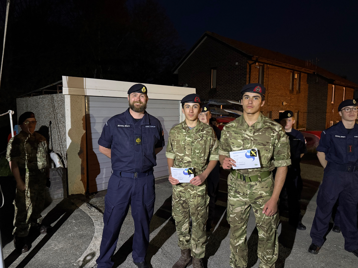 Sheffield Sea Cadets and Royal Marines Cadets tweet media