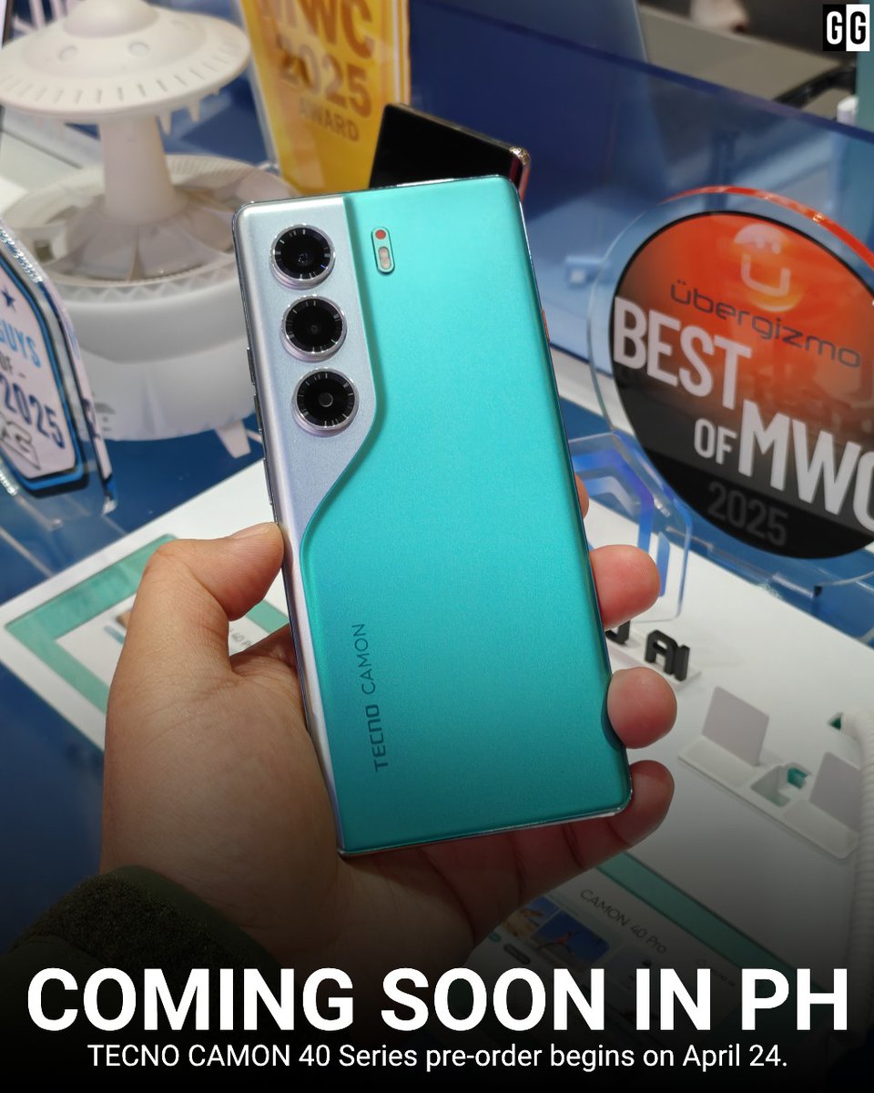 GIZGUIDEPH's tweet image. Next week na to dadating sa Philippines. #TECNOCAMON40Series
Read here: gizguide.com/2025/04/6gb-32…
#GIZGUIDEPH #TechPH #TECNO