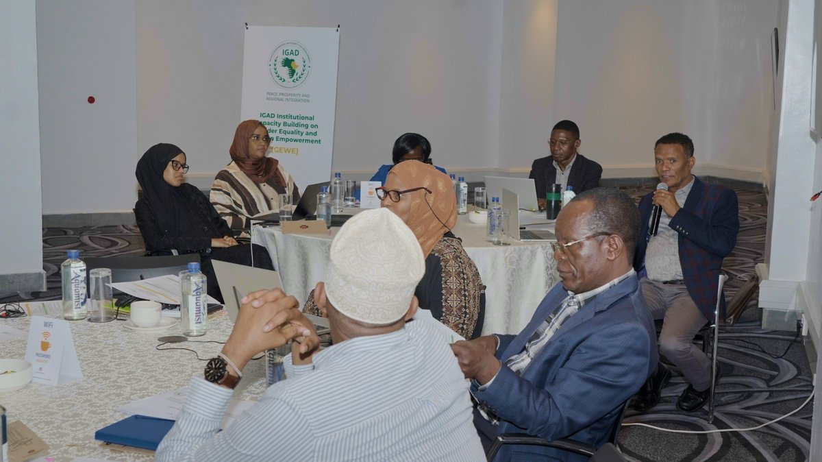 IGAD Gender (@igadgender) on Twitter photo #Happening
📍Nairobi, Kenya
📢 <a href="/IGADsecretariat/">IGAD Secretariat</a> Gender department is conducting a staff training and awareness session on the convention on the rights of persons with disabilities.
This workshop aims at strengthening IGAD’s capacity for gender and disability mainstreaming #Happening
📍Nairobi, Kenya
📢 <a href="/IGADsecretariat/">IGAD Secretariat</a> Gender department is conducting a staff training and awareness session on the convention on the rights of persons with disabilities.
This workshop aims at strengthening IGAD’s capacity for gender and disability mainstreaming