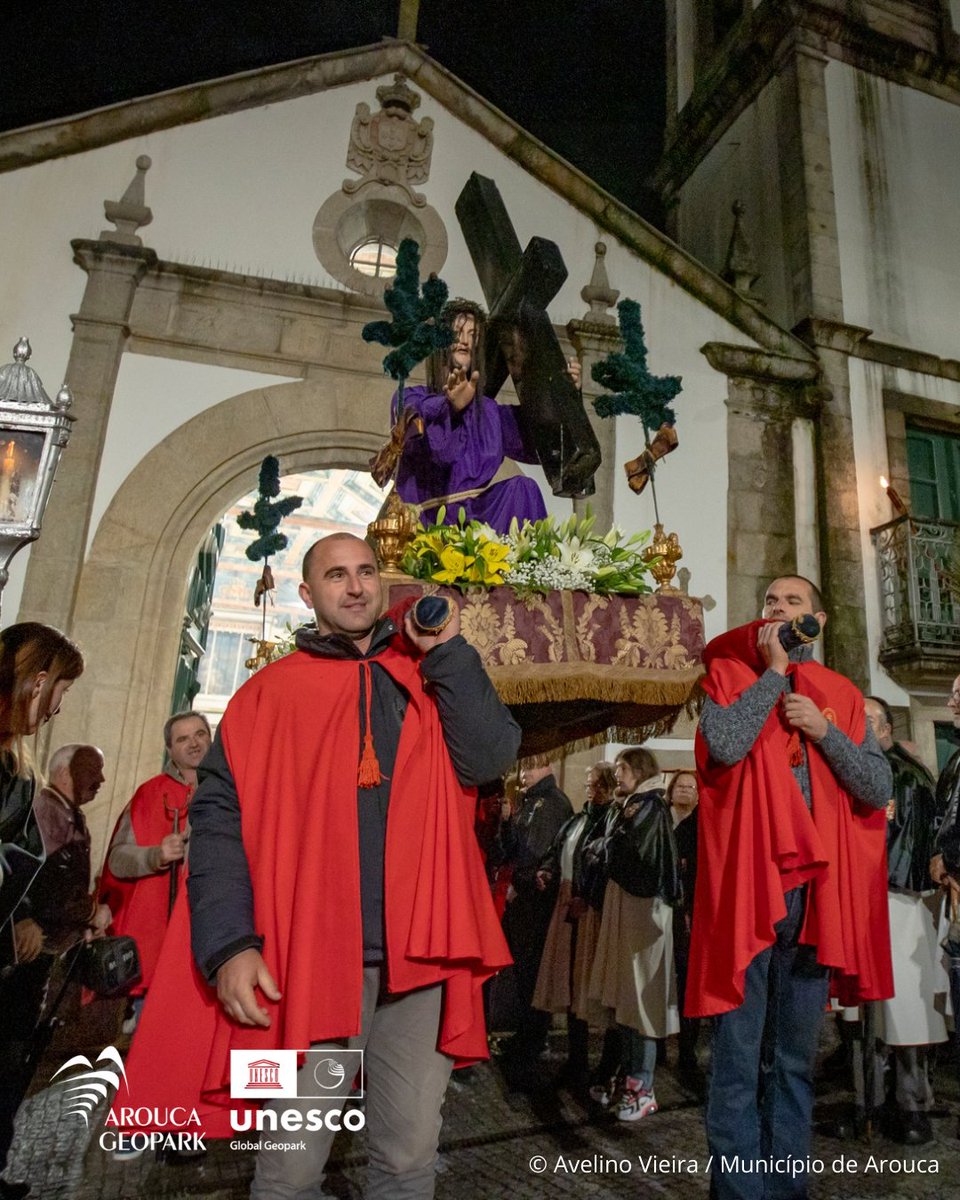 Geoparques UNESCO – Portugal (@geoparquespt) on Twitter photo The Fogaréus Procession is the highlight of the Holy Week ceremonies, in Arouca Geopark. Initially referred to as the Senhor dos Passos Procession, this procession recalls the Steps of the Passion of Christ.
<a href="/aroucageopark_/">Arouca Geopark</a> The Fogaréus Procession is the highlight of the Holy Week ceremonies, in Arouca Geopark. Initially referred to as the Senhor dos Passos Procession, this procession recalls the Steps of the Passion of Christ.
<a href="/aroucageopark_/">Arouca Geopark</a>