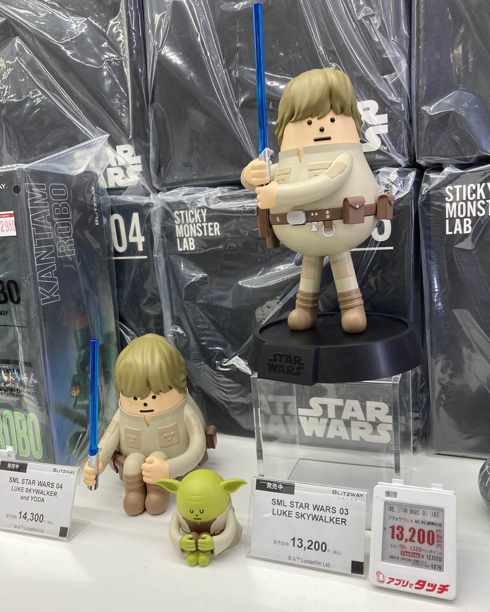 限定値下げ中！！スターウォーズ　スティッキーモンスターラボ　ボックス　6体セット スティッキーモンスターラボのスター・ウォーズのフィギュアは