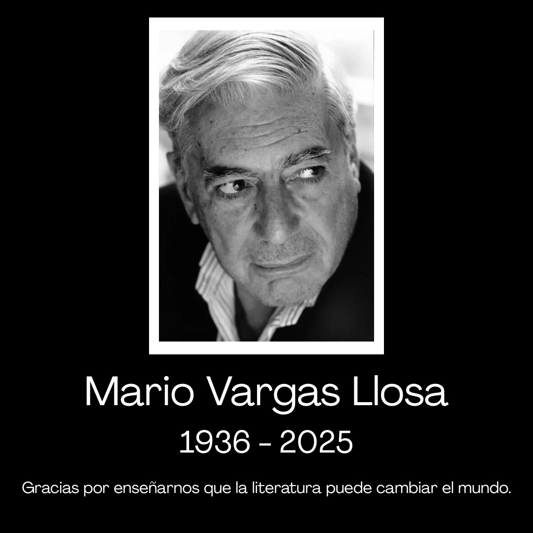 Mario Vargas Llosa 1936 - 2025 ganeshalibros.com.uy/mario-vargas-l…