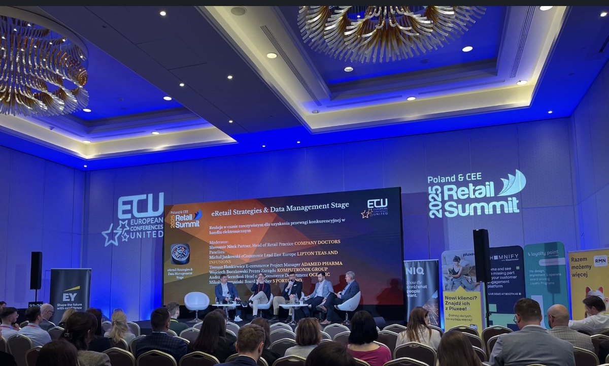 Spotkaj się z naszymi ekspertami podczas Konferencji Poland &amp; CEE Retail Summit. Spotkacie nas na panelach  dotyczących strategii, technologii i współpracy w handlu detalicznym – z mocnym naciskiem na  innowacje technologiczne 💪
