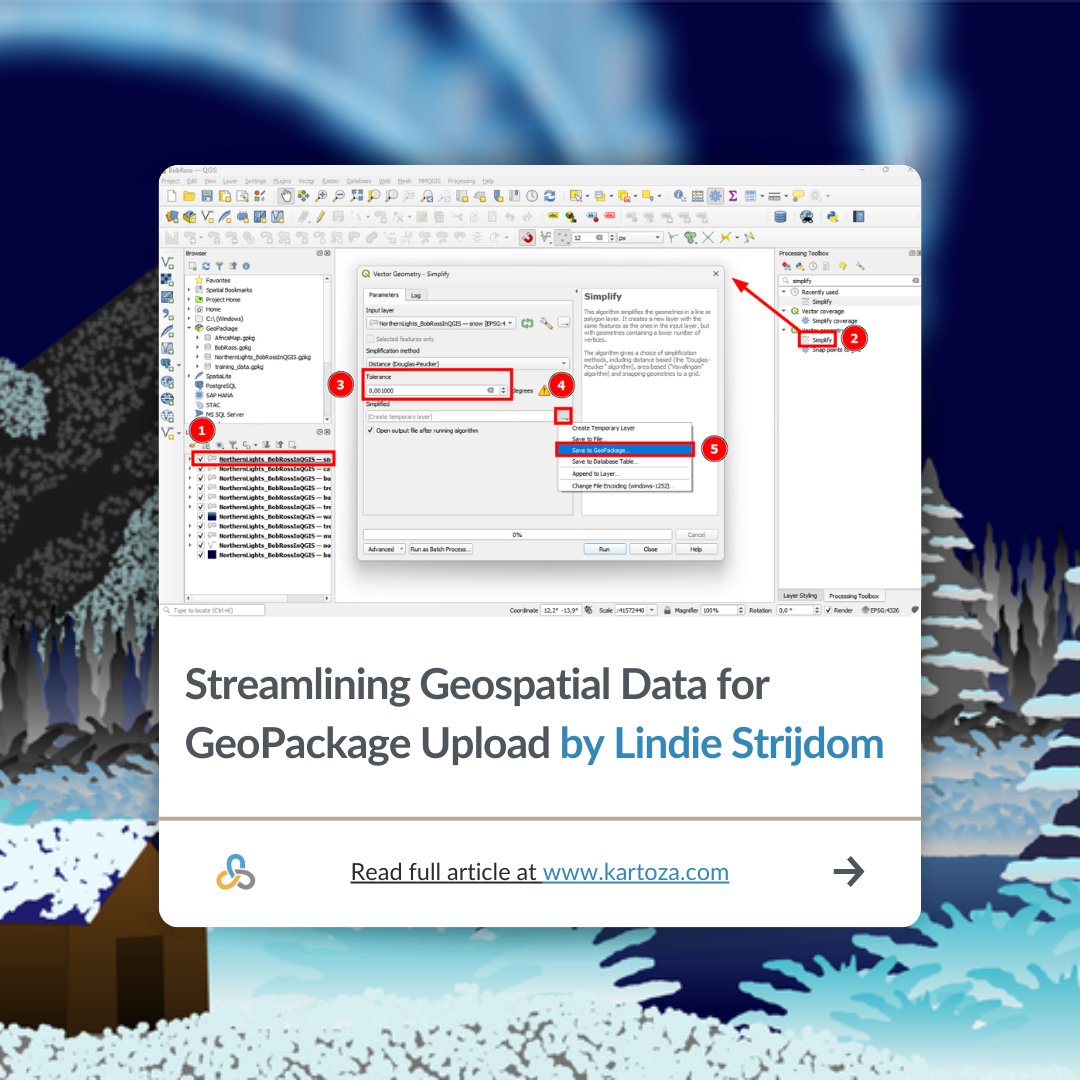 KartozaGeo's tweet image. Unleash your inner artist with QGIS!🧑🚀🎨
Ever wondered what a Bob Ross painting would look like recreated entirely in QGIS?
👉 Read in full here: kartoza.com/blog/qgis/stre…
#QGIS #OpenSourceGIS #GISInternship #Kartoza #BobRossInQGIS #SpatialArt #GISProjects
