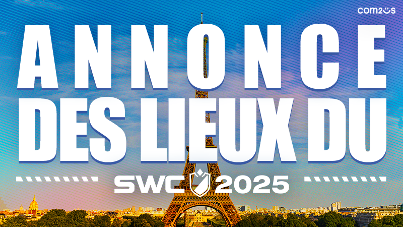 summonerswar_FR's tweet photo. 📍Les lieux du SWC2025 sont annoncés !
👉La compétition débutera en juillet.

🏆Finale mondiale : Paris
🌎Coupe Amériques : São Paulo
🌎Coupe Asie-Pacifique : Busan
• Coupe Europe : événement en ligne via streaming

🎥Découvrez le trailer ici : https://t.co/eZTMjUJ9J3
Plus d’informations à venir sur notre site officiel.