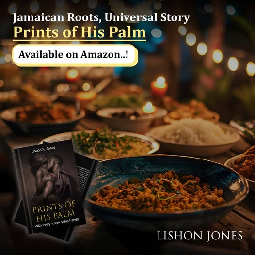 LishonKJones's tweet photo. The flavors of Jamaica aren’t just in its food but in its stories. Prints of His Palm brings the essence of Jamaican culture to life.
https://t.co/MoAZTs9G8w
https://t.co/xDorgf3eTU
#JamaicanCulture #BooksAndCuisine #IslandReads #CulturalConnection #JamaicanAuthors https://t.co/U7bnQ86aSN