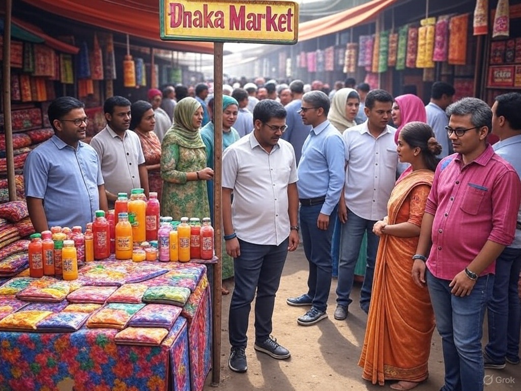 ABID8972's tweet photo. Indian goods choke our markets, but our pride isn’t for sale. Buy Bangladeshi, rise up! #BoycottIndianProducts https://t.co/t4S5MOmD9m
