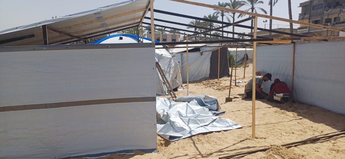 Nasem0n's tweet image. One of the most crucial interventions we have been carrying out is tents construction, your contributions are a life-saving help to a people who are among the most unfortunate these days.
Please keep us in your donations and prayers.
gofund.me/2750d8de