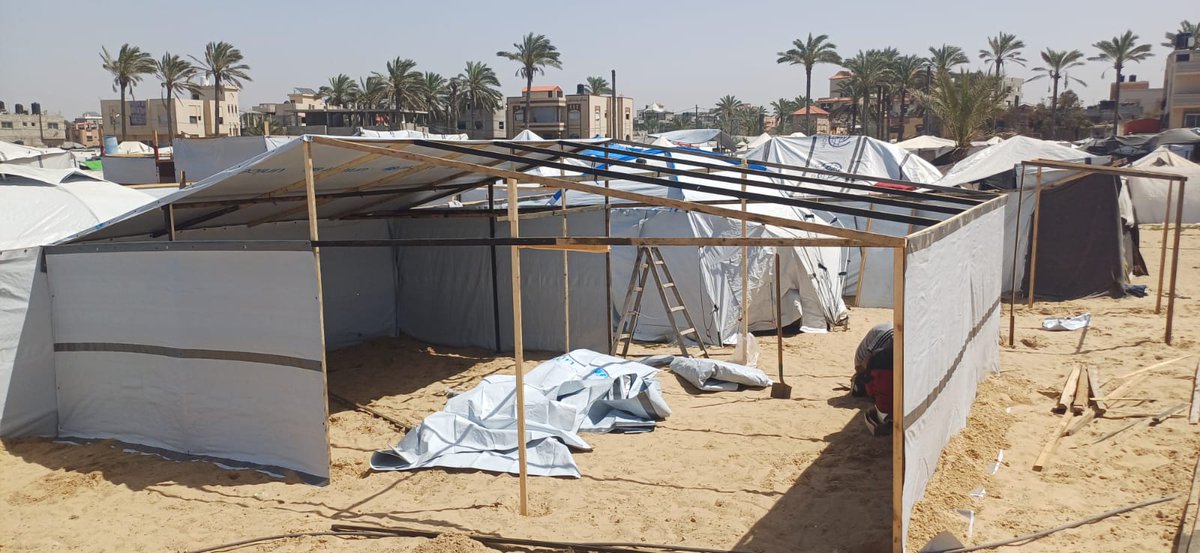 Nasem0n's tweet image. One of the most crucial interventions we have been carrying out is tents construction, your contributions are a life-saving help to a people who are among the most unfortunate these days.
Please keep us in your donations and prayers.
gofund.me/2750d8de