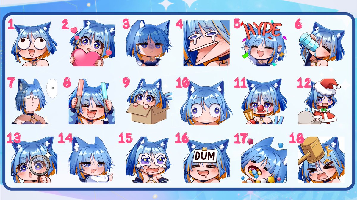 NeburaNekoshima's tweet image. Here we goo, I held art raffle again for ANIMATED EMOTES, and I need this for my portofolio too🥰
 
HOW TO JOIN?
💕Follow
💕Like &amp;amp; Retweet
💕Comment/DM your OC

Winner :
1st = 3 Animated Emotes
2nd = 2 Animated Emotes
3rd = 1 Animated E motes

Ends on 21th April 2025!!
Good luck…
