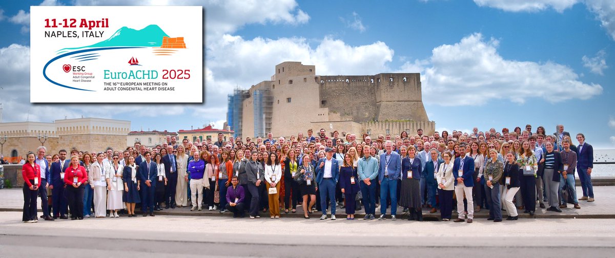 Michael A. Gatzoulis (@magatzoulis) on Twitter photo Brilliant few days at the EuroACHD in Naples. Thank you to the Organisers and to the amazing Monaldi Team! Join the ACHD ESC WG, Have a Stronger Voice:) escardio.org/Working-groups… <a href="/WGACHDChair/">ESC WG on ACHD Chairperson</a> <a href="/AEPCcongenital/">AEPC - Paediatric and Congenital Cardiology</a> <a href="/ISACHD/">Int’l Society for Adult Congenital Heart Disease🌎</a> <a href="/ACCinTouch/">American College of Cardiology</a> <a href="/thecsanz/">CSANZ</a> Brilliant few days at the EuroACHD in Naples. Thank you to the Organisers and to the amazing Monaldi Team! Join the ACHD ESC WG, Have a Stronger Voice:) escardio.org/Working-groups… <a href="/WGACHDChair/">ESC WG on ACHD Chairperson</a> <a href="/AEPCcongenital/">AEPC - Paediatric and Congenital Cardiology</a> <a href="/ISACHD/">Int’l Society for Adult Congenital Heart Disease🌎</a> <a href="/ACCinTouch/">American College of Cardiology</a> <a href="/thecsanz/">CSANZ</a>