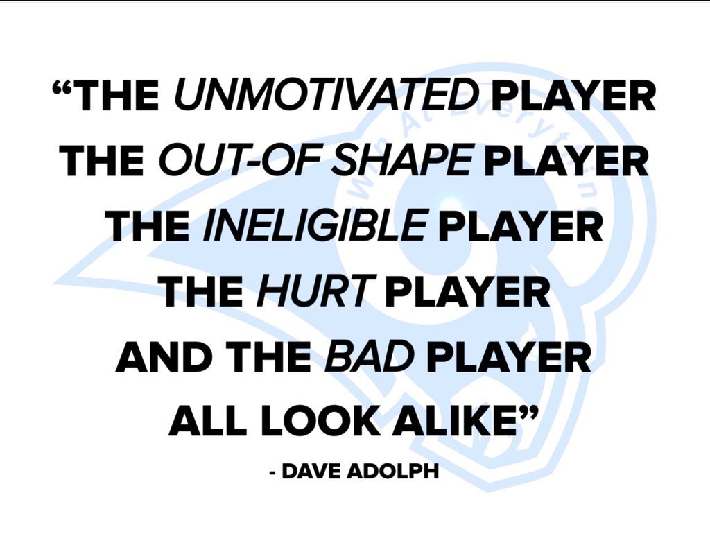 CoachRayO3313's tweet image. Tis’ the season. 

Just remember when you’re coming up with an elaborate excuse for your own shortfall, that all the excuses get viewed the exact same way. The goal is to work around the excuses in order to be better tomorrow than we were today