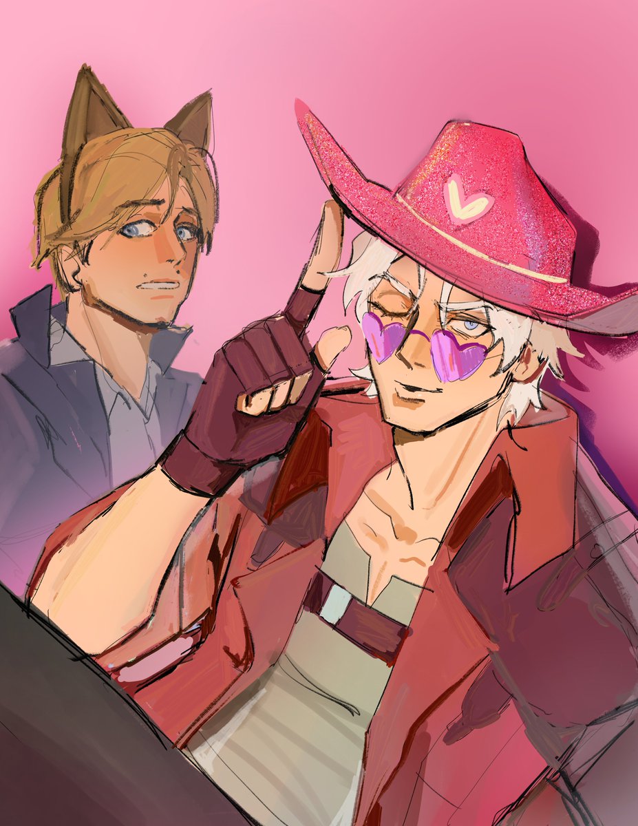 ScallywagD43221's tweet photo. hahaha I am going insane #dmcanime #LeonKennedy #dmcnetflix #dantesparda https://t.co/xOkj6OsAtB