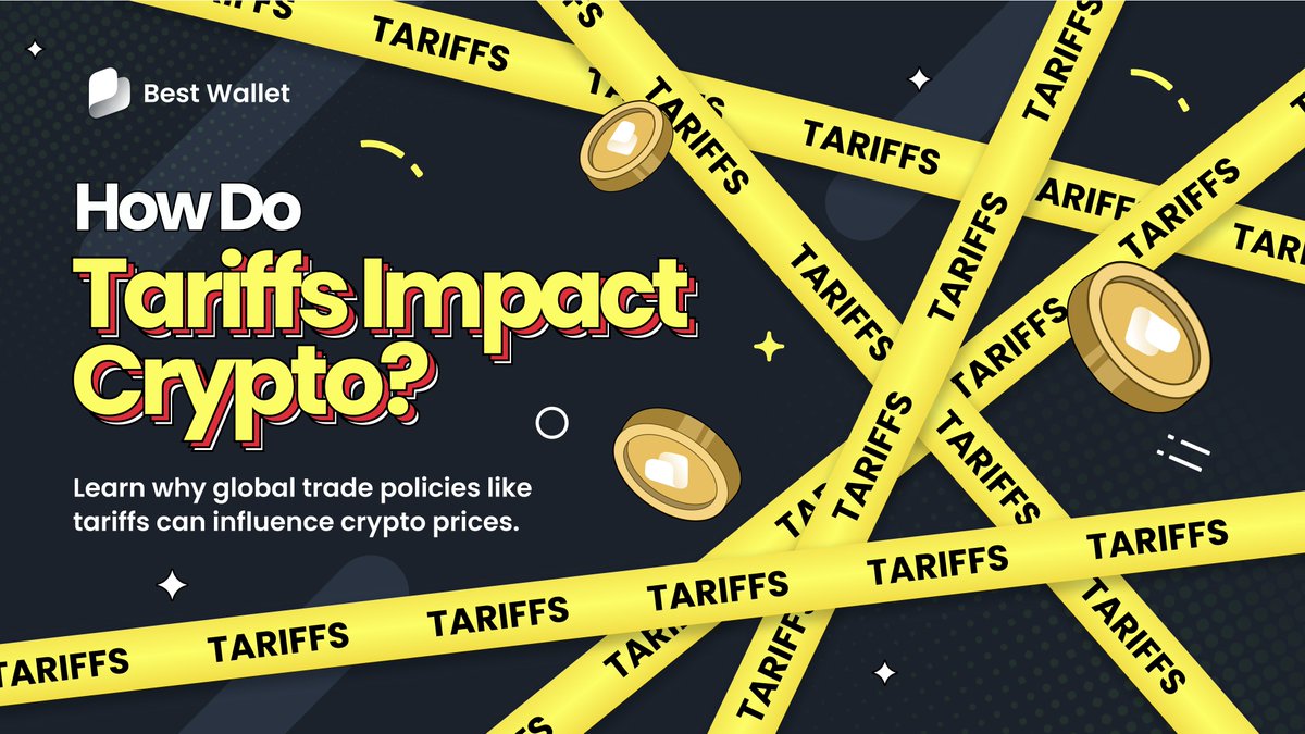 How Can Tariffs Impact the Crypto Markets? 🌎

With global trade tensions heating up, it's important to understand how traditional economic policies—like tariffs—can influence the world of crypto. 

1. Market Sentiment
Tariffs can trigger economic uncertainty, making investors