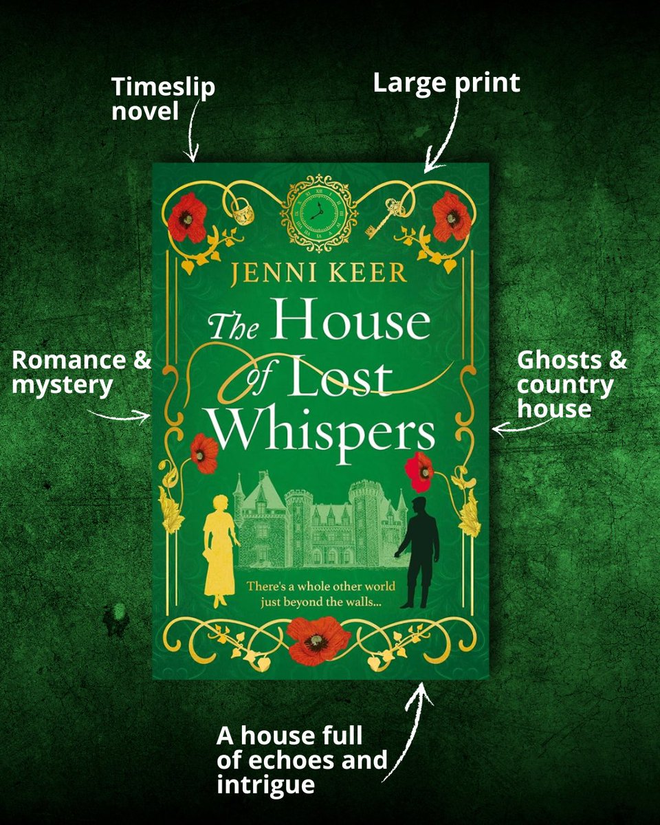 The Reading House Book Shop (@thereadinghouse) on Twitter photo What if the past never truly let go?
✨ The House of Lost Whispers by <a href="/JenniKeer/">🚢⚓️Jenni Keer Author ⚓️🚢</a> is a timeslip tale full of romance, secrets and ghostly echoes.
Now available in Large Print exclusively from The Reading House.
Pre-order now: What if the past never truly let go?
✨ The House of Lost Whispers by <a href="/JenniKeer/">🚢⚓️Jenni Keer Author ⚓️🚢</a> is a timeslip tale full of romance, secrets and ghostly echoes.
Now available in Large Print exclusively from The Reading House.
Pre-order now: