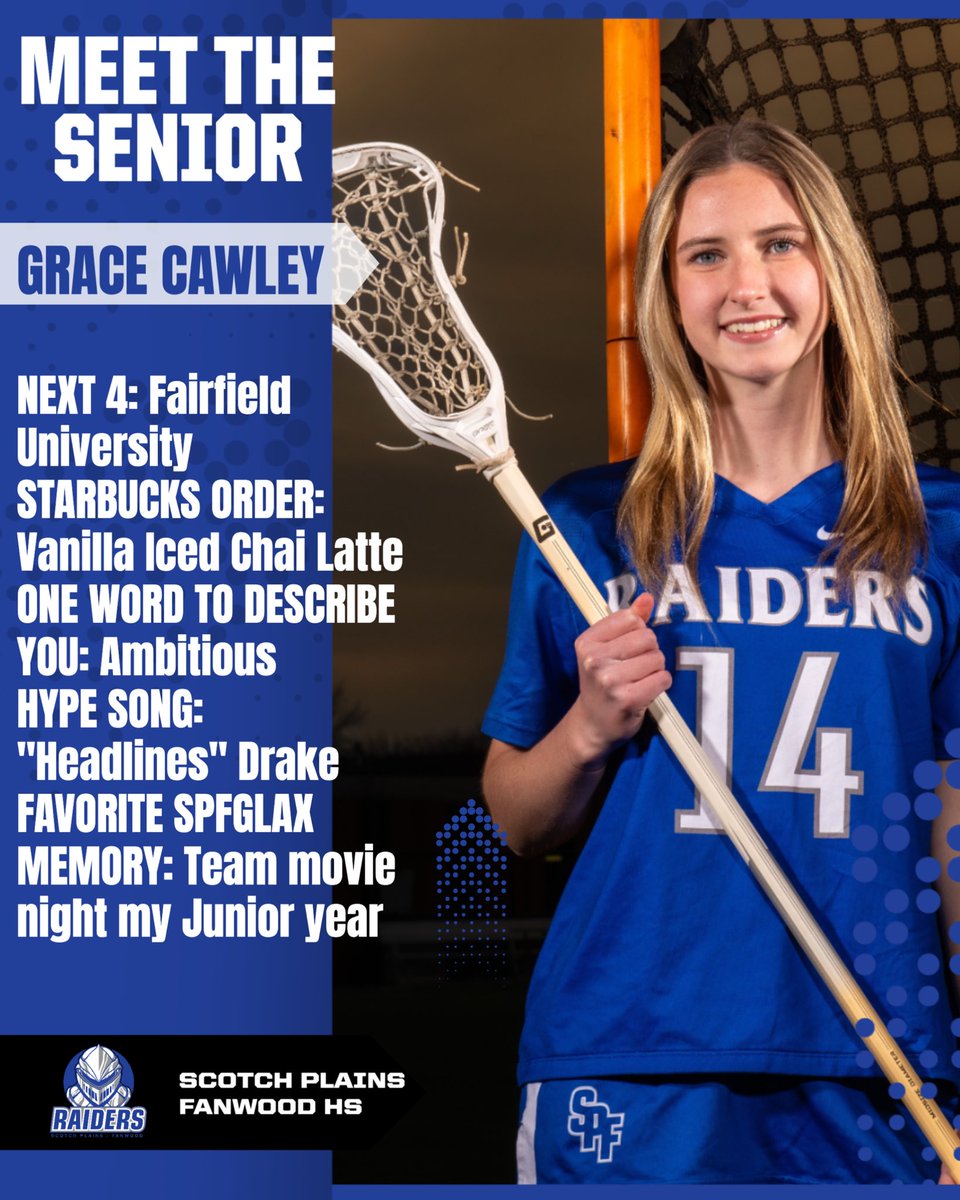 🔵⭐️Senior spotlight- Grace Cawley ⭐️🔵
