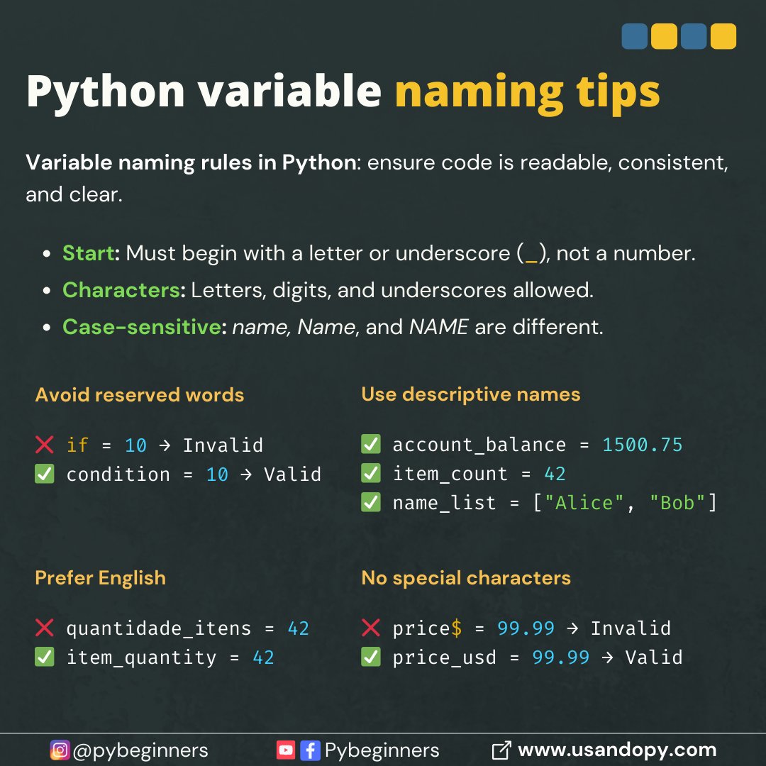 Explore even more about Python and programming on my channels and networks. Various tutorials, projects and practical tips about Python.

👉 YouTube: 🔗 youtube.com/channel/UCB5Ed…

👉 Website 🔗 usandopy.com/en/

#python #pybeginners #pythontips