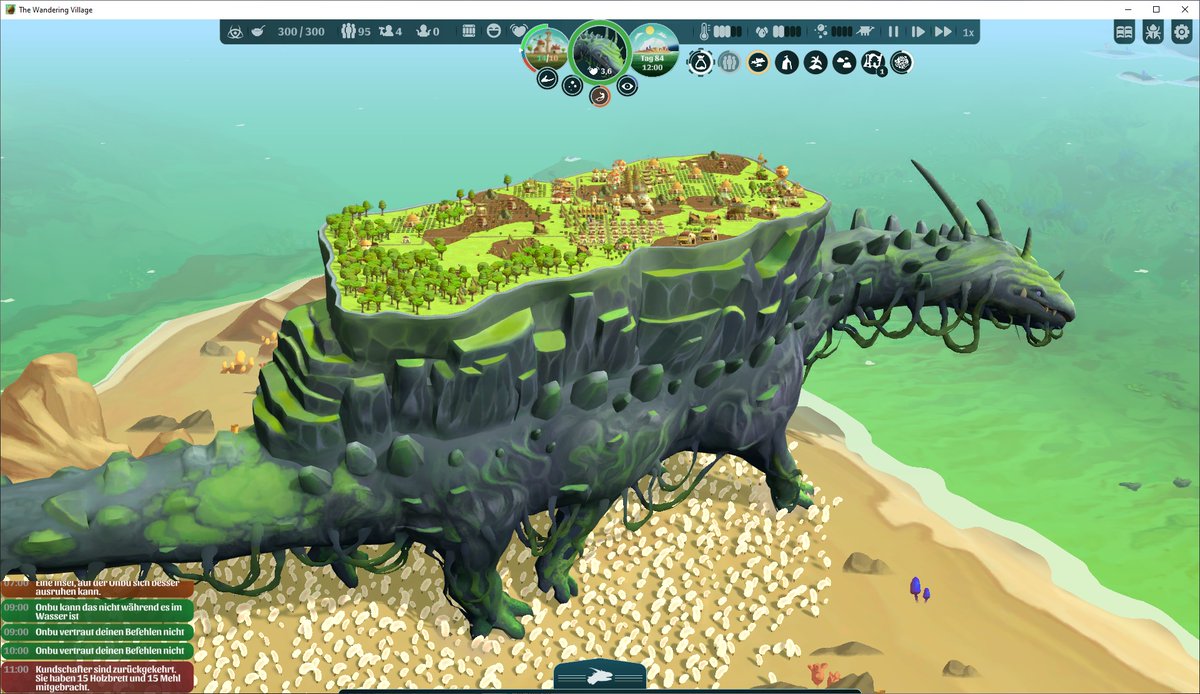 Schon seit einer Weile spiele ich mal wieder The Wandering Village von <a href="/StrayFawnStudio/">Stray Fawn Studio</a> und habe eine Menge Spaß dabei. Die neuen Features gefallen mir richtig gut. :-) Hier geht's zur Playlist auf meinem neuen Kanal: youtube.com/watch?v=nQ87ao…