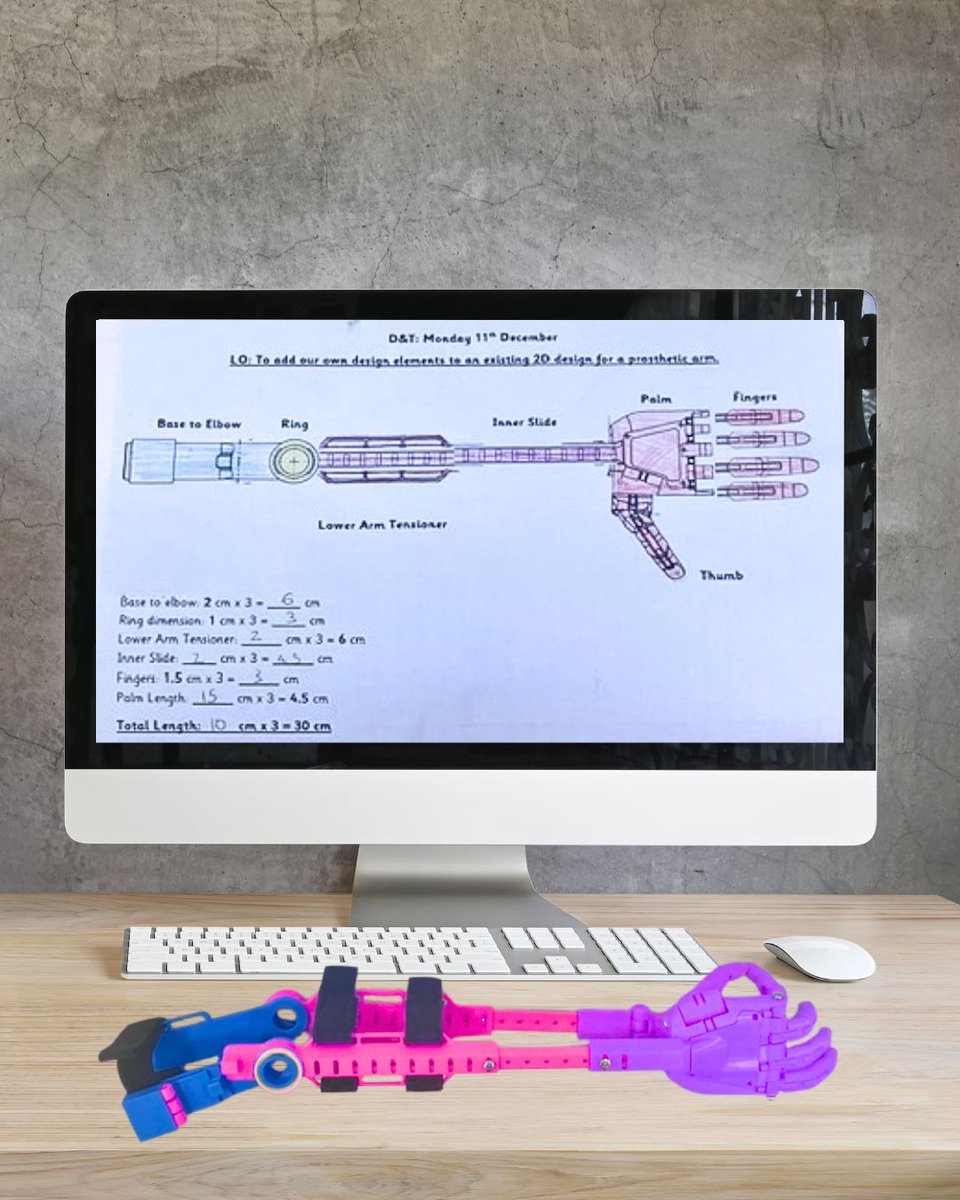 🎨✨ This #WorldArtDay, we’re celebrating creativity without limits!

The prosthetic in this image started as a child's artwork—and we brought it to life! 🌈💡 Because every child deserves to see their imagination turn into reality.

#prostheticarm #prosthetichand #limbdifference