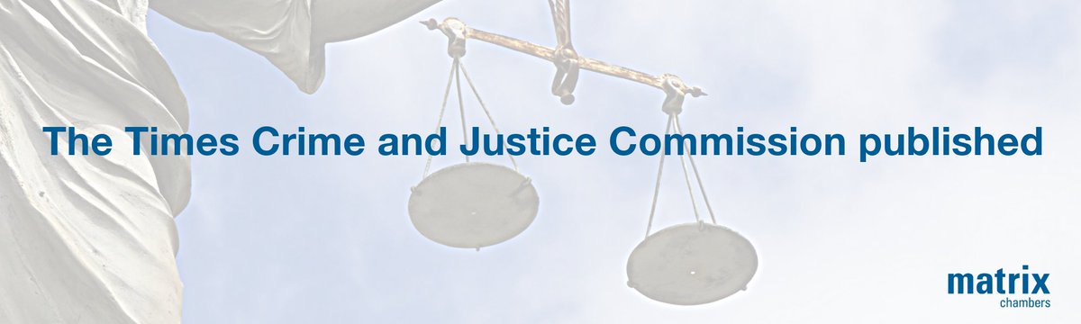 Matrix (@matrixchambers) on Twitter photo <a href="/daniellejmanson/">Danielle Manson</a> contributed to the recently published report by <a href="/thetimes/">The Times and The Sunday Times</a> Crime and Justice Commission, which addresses critical issues such as court backlogs, prison overcrowding, and the role of technology in policing.
Read the full report here: ow.ly/mJUe50VAGTA <a href="/daniellejmanson/">Danielle Manson</a> contributed to the recently published report by <a href="/thetimes/">The Times and The Sunday Times</a> Crime and Justice Commission, which addresses critical issues such as court backlogs, prison overcrowding, and the role of technology in policing.
Read the full report here: ow.ly/mJUe50VAGTA