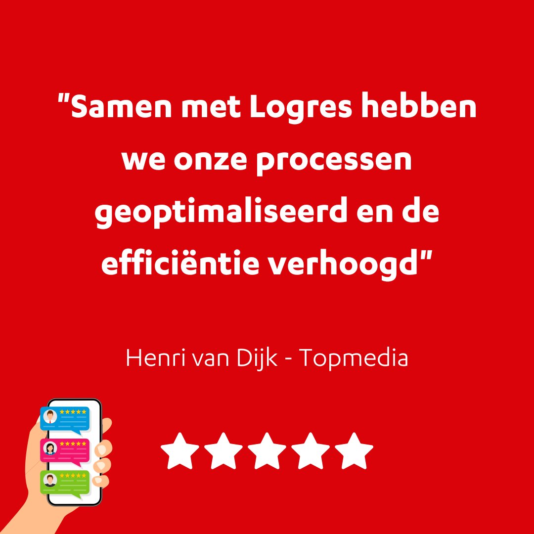 Topmedia schakelde Logres in voor de implementatie van SAP Business One. Resultaat: snellere processen en beter voorraadbeheer 🙌🏻
‘De mensen van Logres denken actief mee. Dat is prettig werken.’
👉 logres.nl/referenties/to…