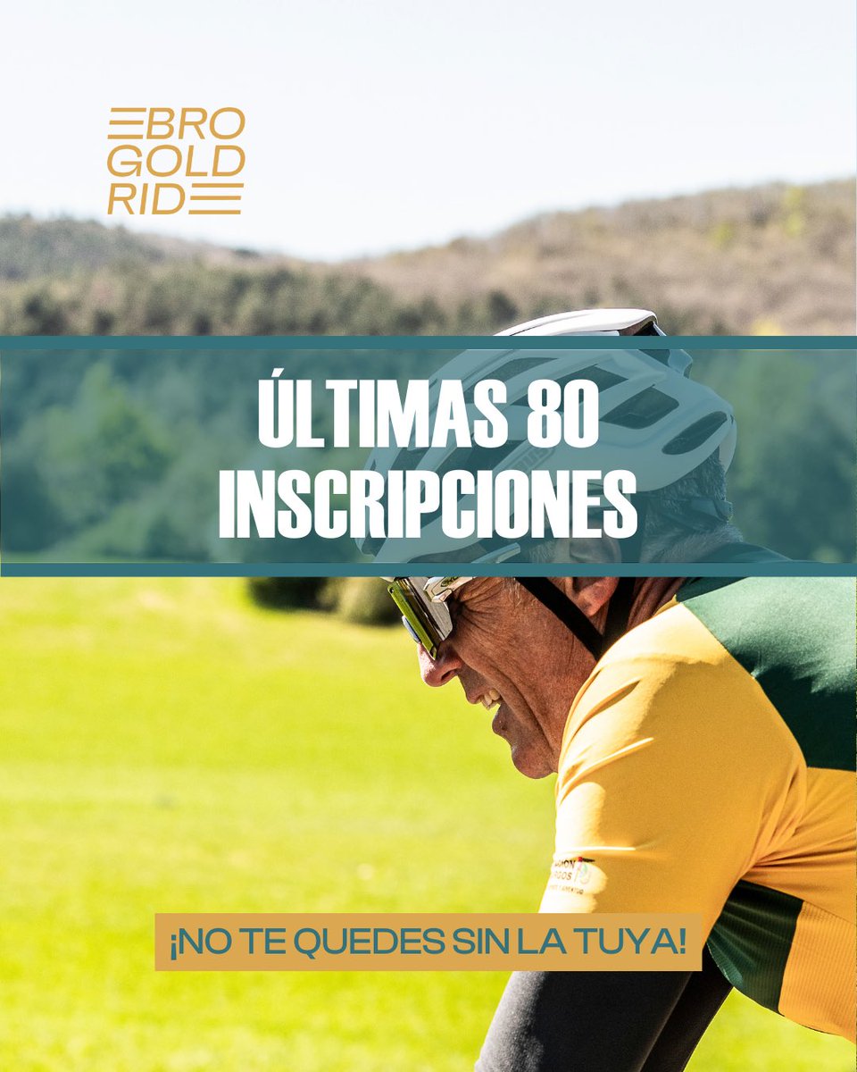🔥🎟️Solo quedan 80 inscripciones para #LaClásicaDelNorte

¡NO TE QUEDES SIN LA TUYA!
