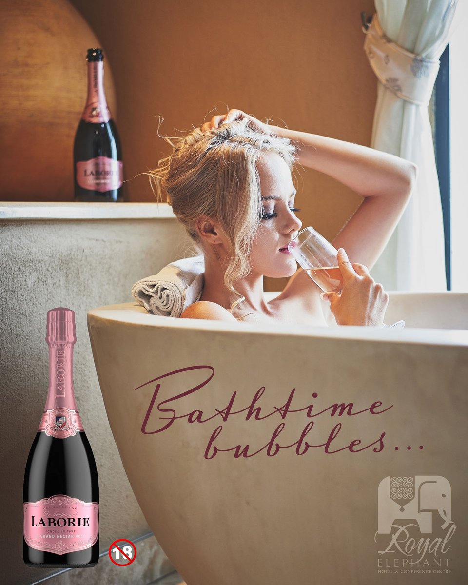 Order a bottle of #Laborie and enjoy some Bathtime Bubbles!
The Royal Elephant Hotel in Centurion, Gauteng
pulse.ly/dxz4tzv1gn

#RoyalElephantHotel #EnjoyTheBubbles #Laborie #LaborieMCC #LaborieNectarRose #Datenight #hotelstay #accommodation #luxury #luxurystay #breakaway