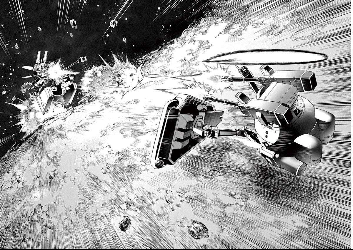 決闘の日 ガンダムアグレッサーでは、王道のモビルスーツ同士の決闘は