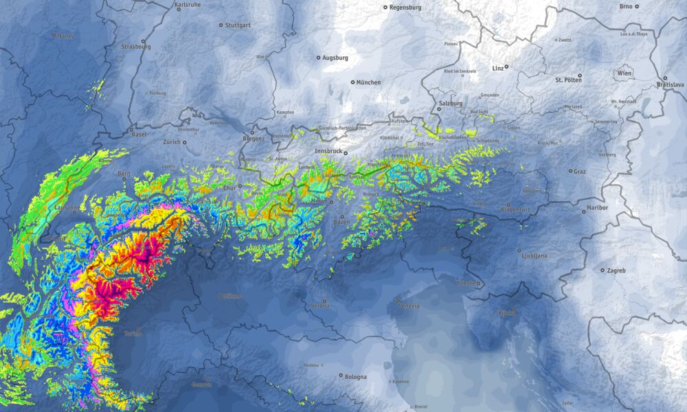 Biggest storm of the season for some parts of the Alps? weathertoski.co.uk/weather-snow/