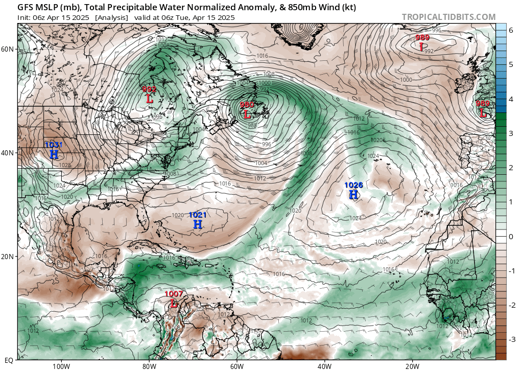 EstebanWXcast's tweet photo. 3/3 Convergencia de humedad en torno a ITCZ-NET por alisios del NE-E, reforzada por ascenso orográfico, calor diurno y progreso de perturbación en niveles bajos al NW de Brasil, dispara tormentas. Forzamiento en el flanco norte de Dorsal Boliviana apoya la convección profunda. https://t.co/OyPdSMgDIr