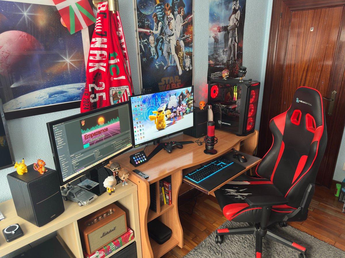 RafiXeles's tweet photo. Os paso foto actualizada mi Setup con las últimas adquisiciones, Que os parece? 😉😚
#Setup #twitch #TwitchStreamer https://t.co/hbDge5M0Bf