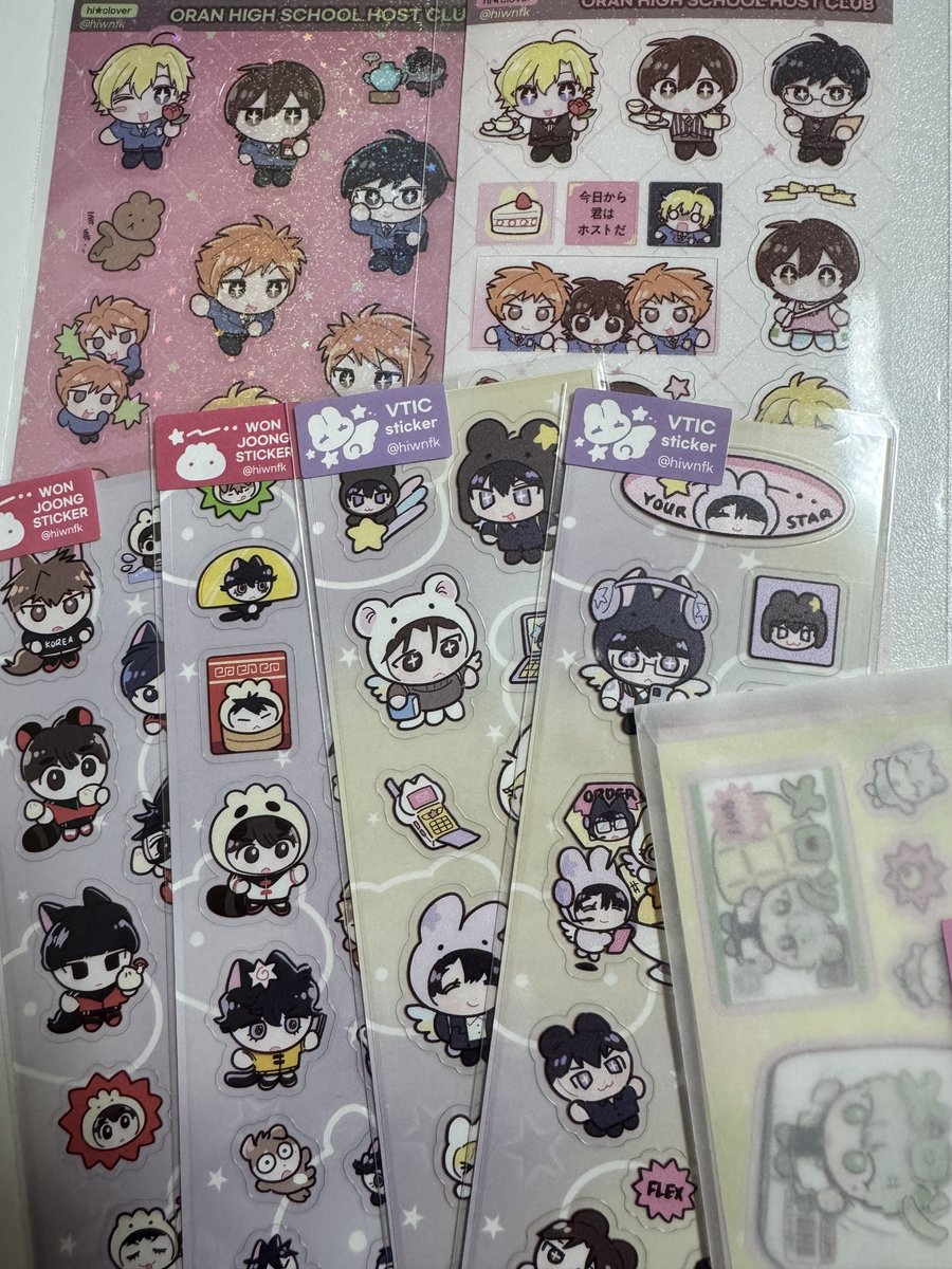 <a href="/hiwnfk/">🍀</a> 

이벤트 당첨된거 도착했습니다!!!
오란고교 스티커 사야지 해놓고 까먹어버렸는데 어떻게 손에 들어와서 너무 행복하고요..
나머지는 알아서 챙겨주새요 했는데 찰떡같이 깜찍한아이들로와서 기분대박째져요
다꾸며칠미뤗는데오늘요아기들로다시드가를드가할거에요