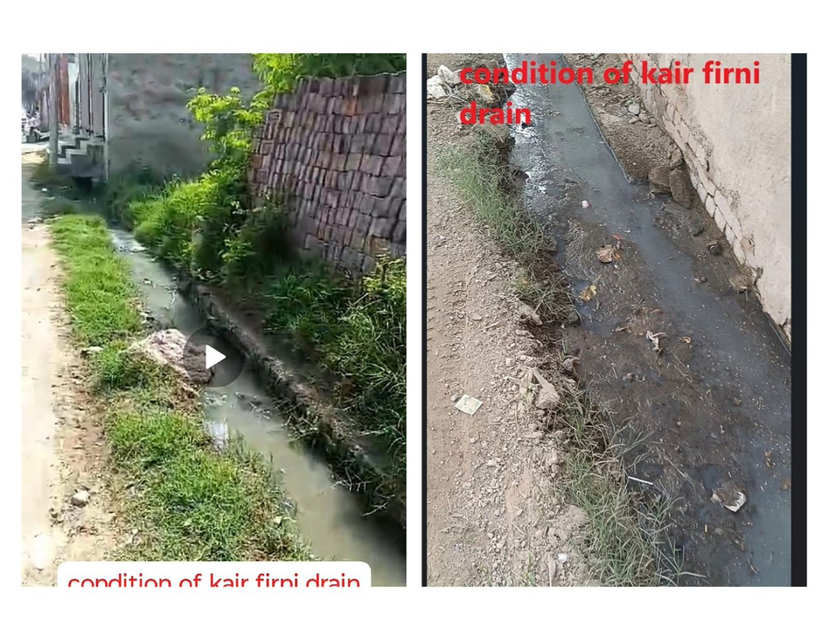 nitinsehrawat9's tweet photo. @kjsehrawat Dear Mam requesting you to please help kair villagers in construction of firni road drain,drain is very old and no government agency is helping us saying they have no fund for Kair village as it is green zone village.
we will be highly thankful to you. https://t.co/PkFF8Sjqao