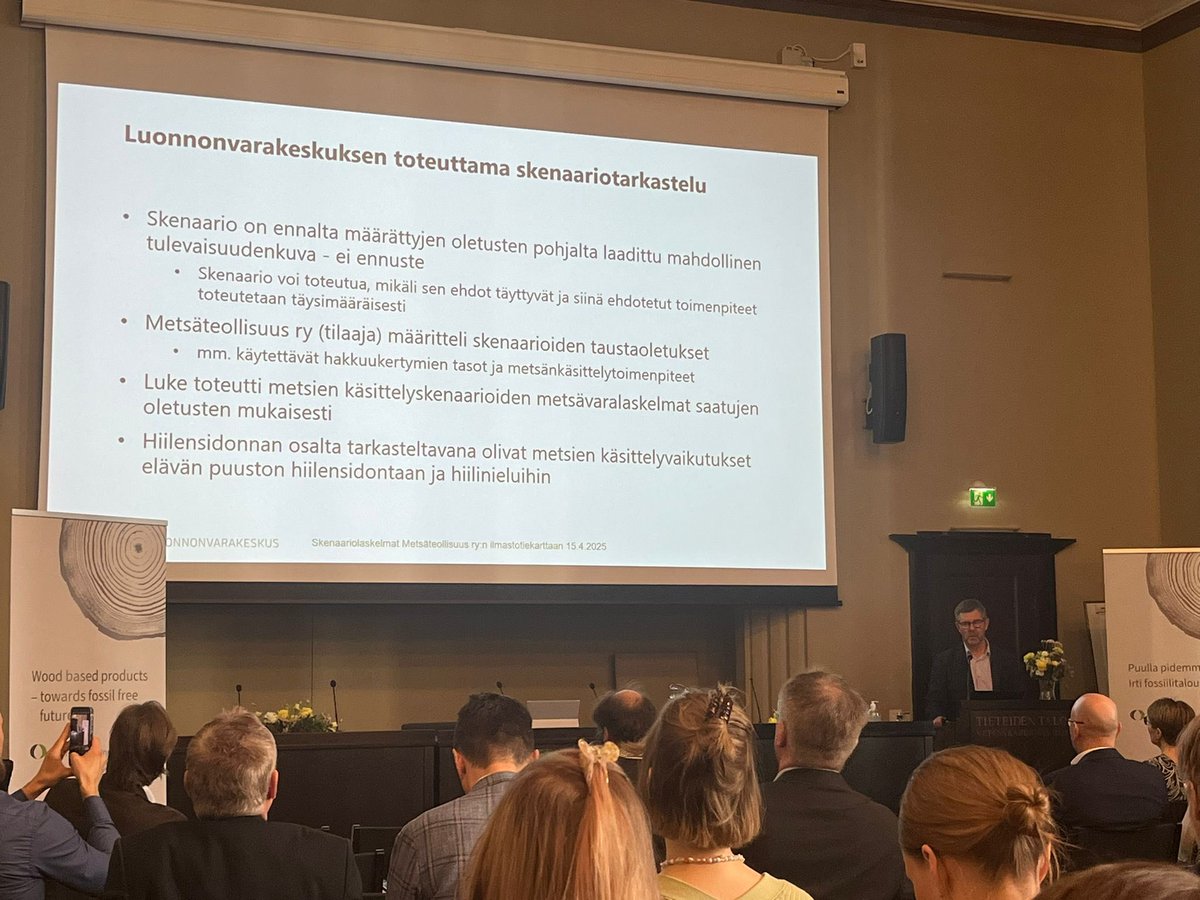 Metsäteollisuus (@metsateollisuus) on Twitter photo Jari Hynynen <a href="/LukeFinland/">Luonnonvarakeskus</a> avasi metsien käsittelyskenaarioita tulevaisuuden kannalta: ”Laadukkaalla ja oikea-aikaisella metsänhoidolla on iso merkitys sovitettaessa yhteen puun saatavuus metsäteollisuuden tarpeisiin ja hiilinielujen vahvistaminen”.
#metsä #tulevaisuus #ilmasto Jari Hynynen <a href="/LukeFinland/">Luonnonvarakeskus</a> avasi metsien käsittelyskenaarioita tulevaisuuden kannalta: ”Laadukkaalla ja oikea-aikaisella metsänhoidolla on iso merkitys sovitettaessa yhteen puun saatavuus metsäteollisuuden tarpeisiin ja hiilinielujen vahvistaminen”.
#metsä #tulevaisuus #ilmasto