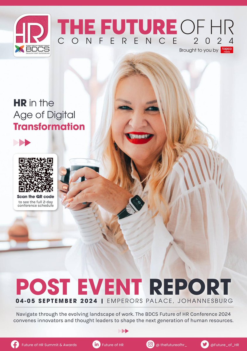 Future of HR (@future_of_hr) on Twitter photo Last year, at the <a href="/BDCSGlobal1/">Business Directive Contract Services</a> #FutureOfHR 2024, we brought together over 400 HR professionals to explore #HR in the age of #DigitalTransformation. ๐ปโจ
๐ Get key takeaways and highlights in our post-event report: zurl.co/6wUee
#FOHR2025 #HRTech <a href="/Topco_Media/">Topco Media</a> Last year, at the <a href="/BDCSGlobal1/">Business Directive Contract Services</a> #FutureOfHR 2024, we brought together over 400 HR professionals to explore #HR in the age of #DigitalTransformation. ๐ปโจ
๐ Get key takeaways and highlights in our post-event report: zurl.co/6wUee
#FOHR2025 #HRTech <a href="/Topco_Media/">Topco Media</a>
