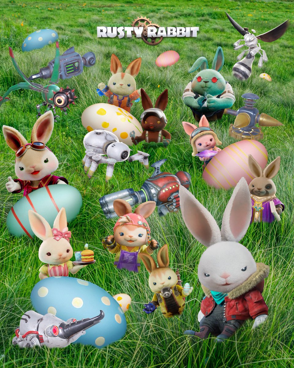 Rusty_Rabbit_EN's tweet image. 🚨 LAUNCH SWEEPSTAKES ALERT 🚨

Can you find all the Easter eggs hidden in the picture?

🔄 Repost this post
🗣️ Reply with how many 🥚 you found

In 24 hours from now, we&apos;ll contact 3⃣ winners via DM and give them a 🆓 #Steam key for #RustyRabbit.

Good luck! 😁