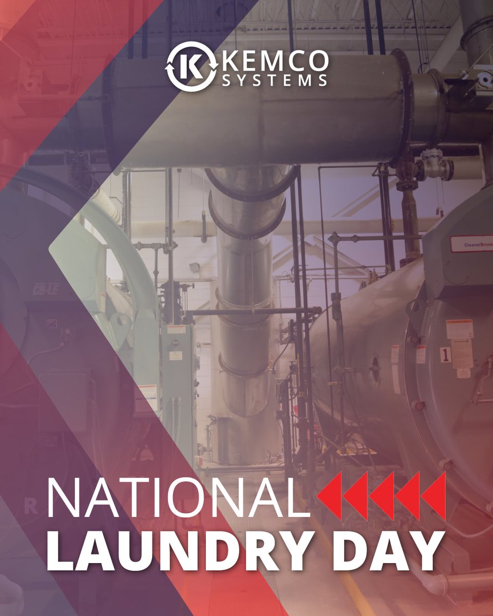 In celebration of National Laundry Day, we'd like to highlight the work of our clients in the laundry sector. They successfully manage their cost base by optimizing the critical process inputs of water, energy and labor while being good stewards of the environment.  

#LaundryDay