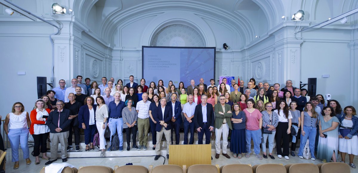 Instituto de Salud Carlos III (ISCIII) (@saludisciii) on Twitter photo El #ISCIII, con el programa de medicina de precisión #IMPaCT Genómica coordinado por <a href="/CIBER_ISCIII/">CIBER ISCIII</a>, participa en el hallazgo de una causa genética de trastornos del neurodesarrollo que da respuestas a miles de personas afectadas.
📰 #NoticiasISCIII ➡️ isciii.es/w/nueva-causa-… El #ISCIII, con el programa de medicina de precisión #IMPaCT Genómica coordinado por <a href="/CIBER_ISCIII/">CIBER ISCIII</a>, participa en el hallazgo de una causa genética de trastornos del neurodesarrollo que da respuestas a miles de personas afectadas.
📰 #NoticiasISCIII ➡️ isciii.es/w/nueva-causa-…