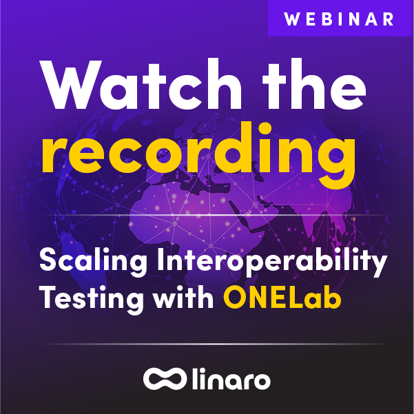 LinaroOrg's tweet photo. 📢For those of you unable to join our #ONELab #webinar last week - make sure to check out the recording here🎬 https://t.co/6YcWwak46q #embedded #testing #arm #systemready https://t.co/a9H03yHNHV