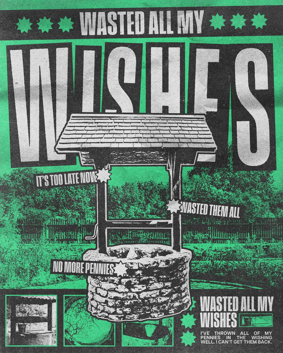 HollysGraphics's tweet image. wasted all my wishes