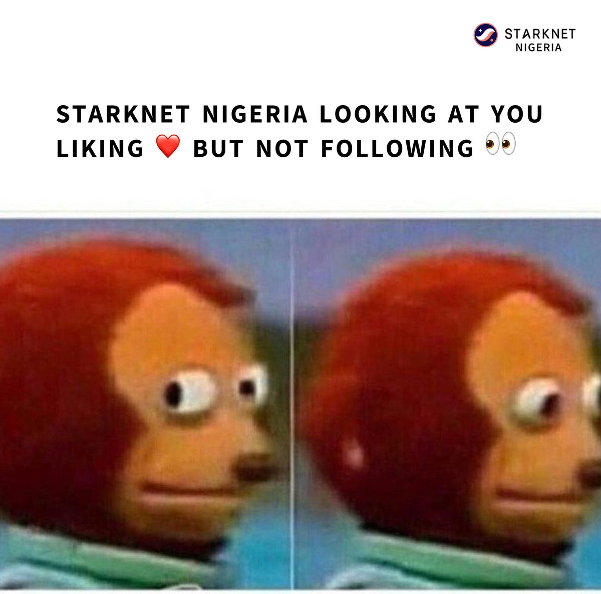 👀Why aren't you following <a href="/StarknetNigeria/">Starknet Nigeria</a> yet?🫵🏽