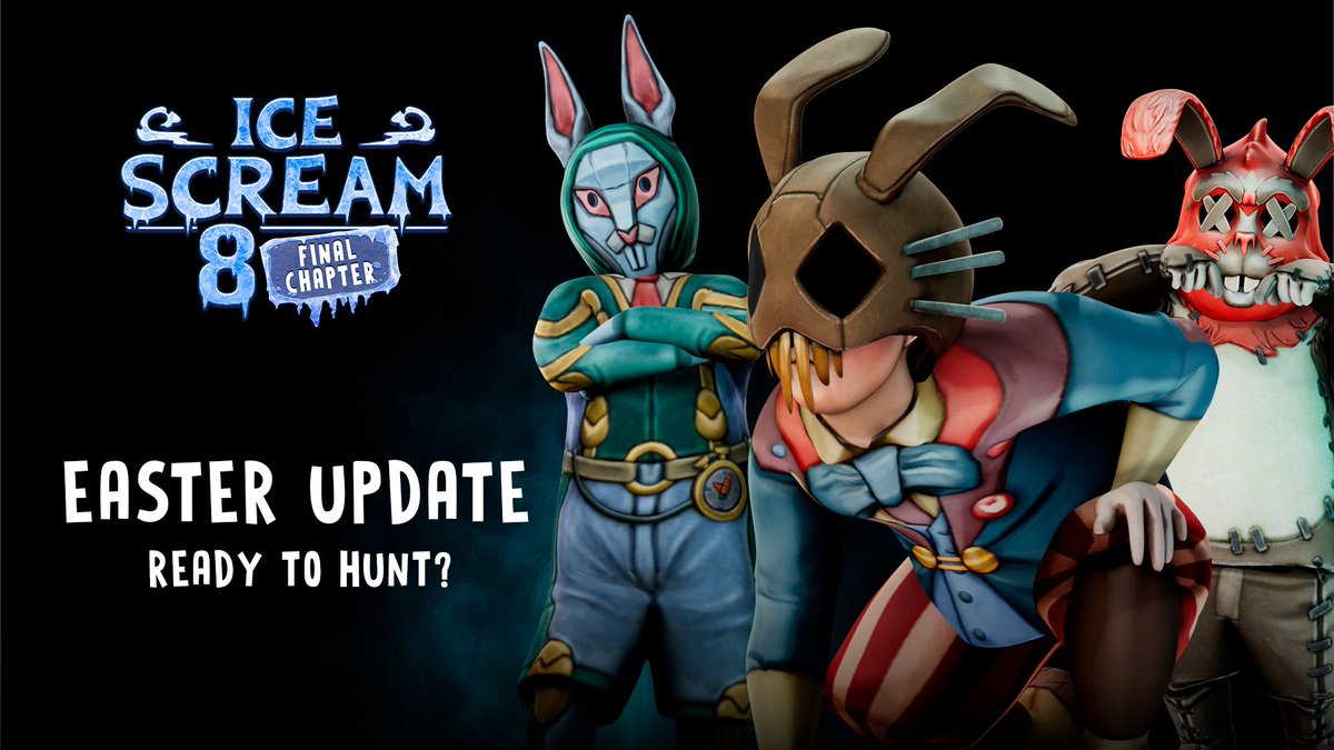 KepleriansTeam's tweet photo. ๐ฃ EASTER EVENT๐ฃ
๐ Easter Eggs are hidden across #IceScream8
๐ Find them to unlock exclusive rewards
๐บ๏ธ Eggs are hidden across the game. Can you find them all?
โ ๏ธ Donโt forget: complete the level where you find the egg, or it wonโt be added to your collection!
#IceScream #EasterHunt #HorrorGame #RodSullivan