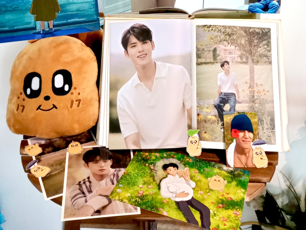 Kimja's Birthday Celebrations!🥔🐾

Thank you so much to everyone who celebrated Kim Mingyu’s CSE birthday with us two Sundays ago! 🍃

Always keep your wandering heart at ease, Gyuldaengies!🐶And may Our Neighbor Kimja stay in our hearts forever!🚏

#COUNTSVT #MyNeighborKimja