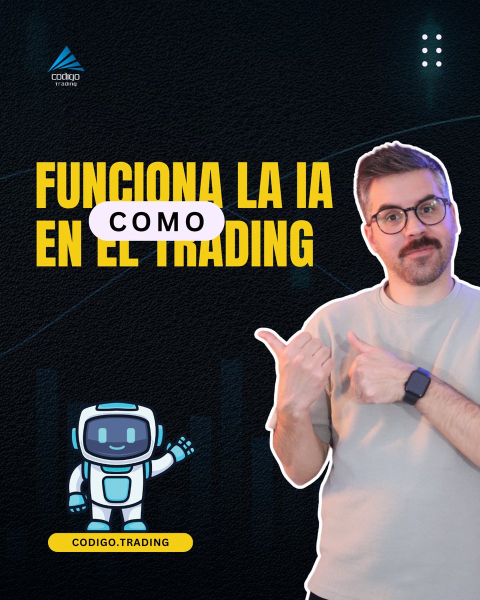 CodigoTrading's tweet image. 😩 El trading manual agota.

💬 Comenta “BOT” y te envío cómo aprender a automatizar

⚠️Advertencia: El trading conlleva alto riesgo de pérdida de capital. La información es solo informativa.

#TradingConIA #BotDeTrading #IAParaTraders #TradingAutomatizado #RobotDeTrading